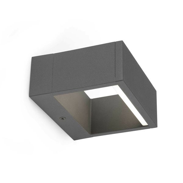 ALP DARK GREY WALL LAMP LED 6W 3000K image 1