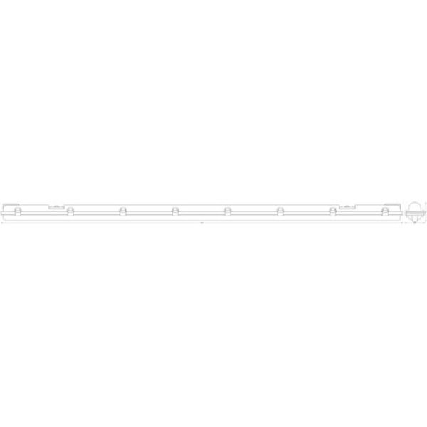 SUBMARINE THROUGHWIRING 150cm 19W 4000K image 3