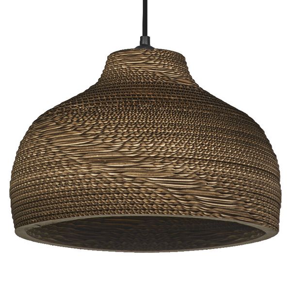 DECOR CARDBOARD HAT PENDANT E27 LEDV image 1