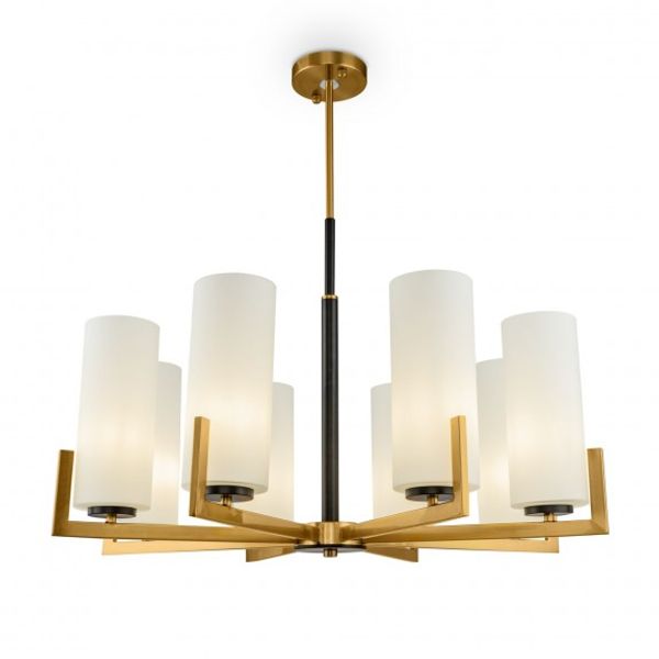 Modern Fortano Chandelier Brass image 2