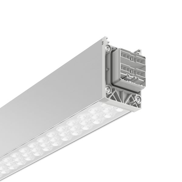 LINEDO, 40 W, 6650 lm, 840, aluminium, on/off Continuous line luminair image 2