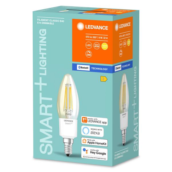 SMART+ Filament Classic Dimmable 40 4 W/2700 K E14 image 1