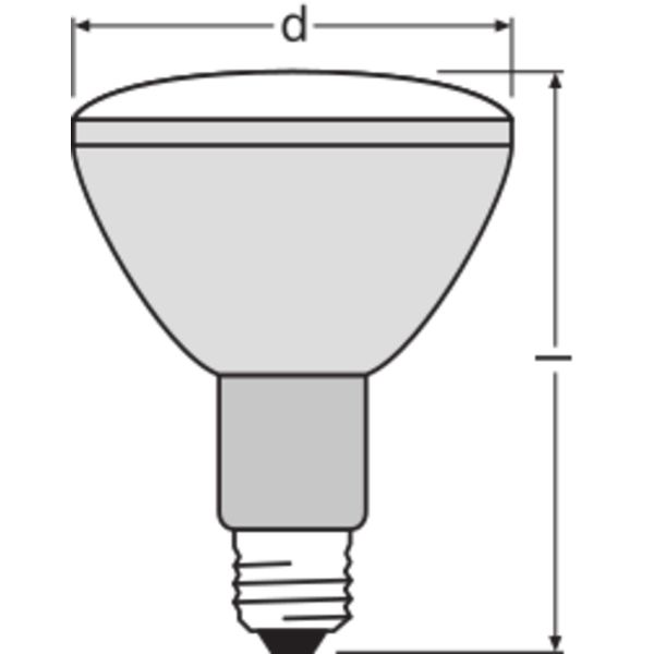 POWERBALL HCI®-PAR30 35 W/830 WDL PB SP image 2