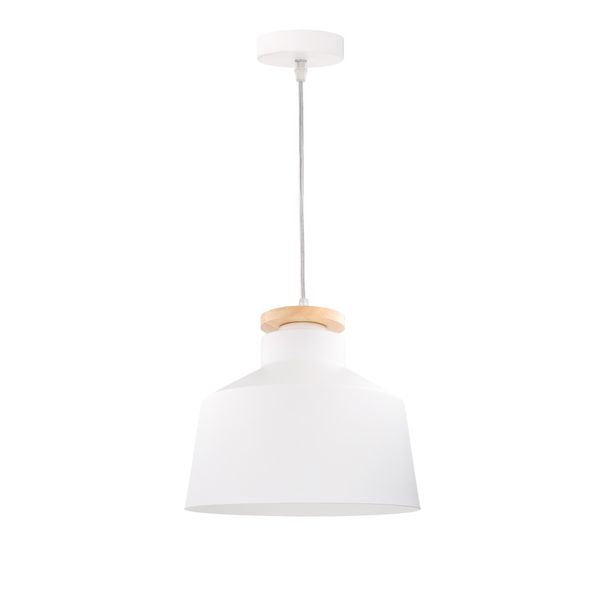 Pendant IP20 Nube Ø300mm E27 60W White 630lm image 1