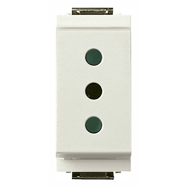 2P+E 10A P11 outlet white image 1