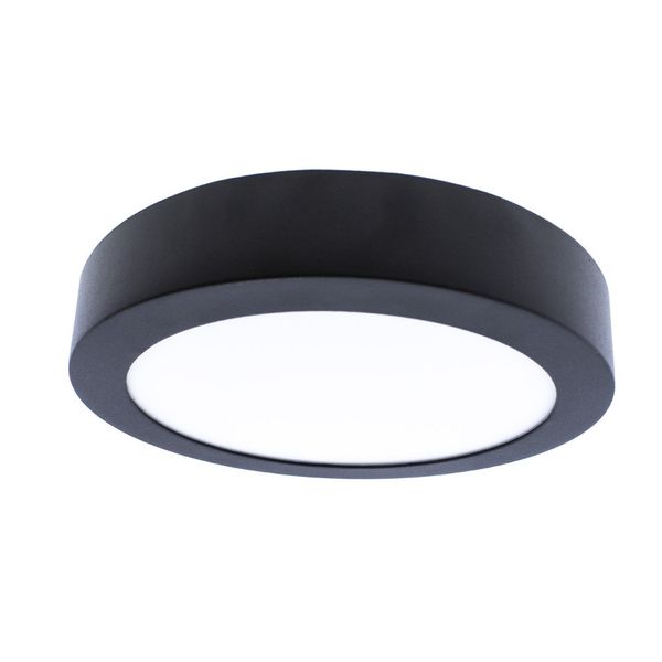 Gelys LED Flush Mount 18W IP54 4000K 1440Lm Round Anthracite Grey image 1