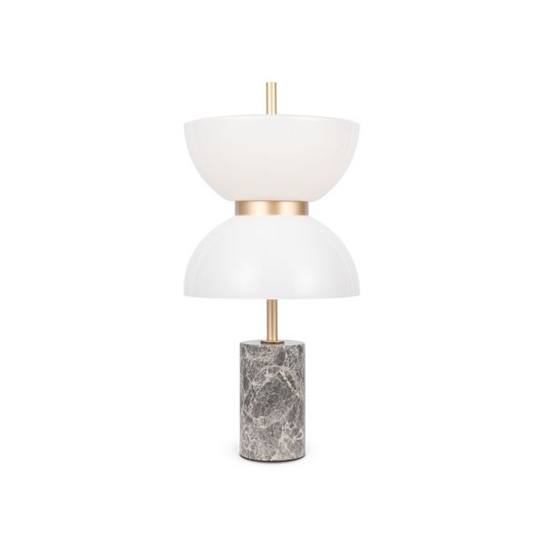 Modern Kyoto Table lamp Gold and grey image 1