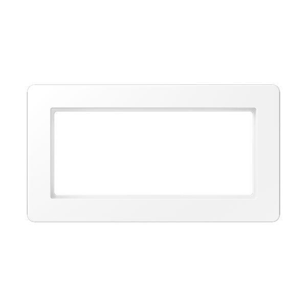 2-gang frame A flow, ex crossbar AF582-0BFWWM image 1