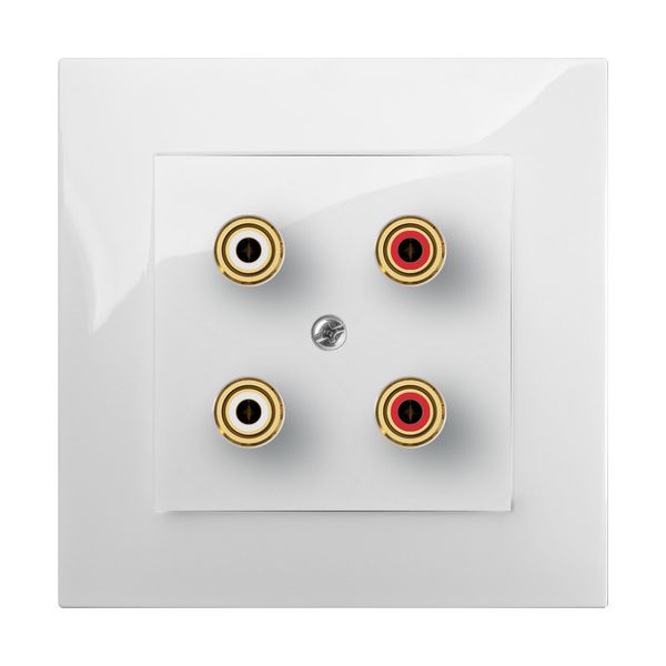 CARLA DOUBLE SPEAKER SOCKET image 1