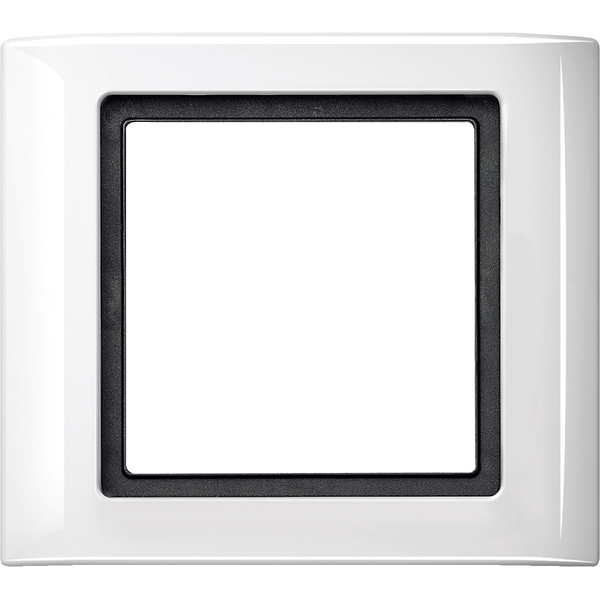 Aquadesign frame, 1-gang, polar white image 5