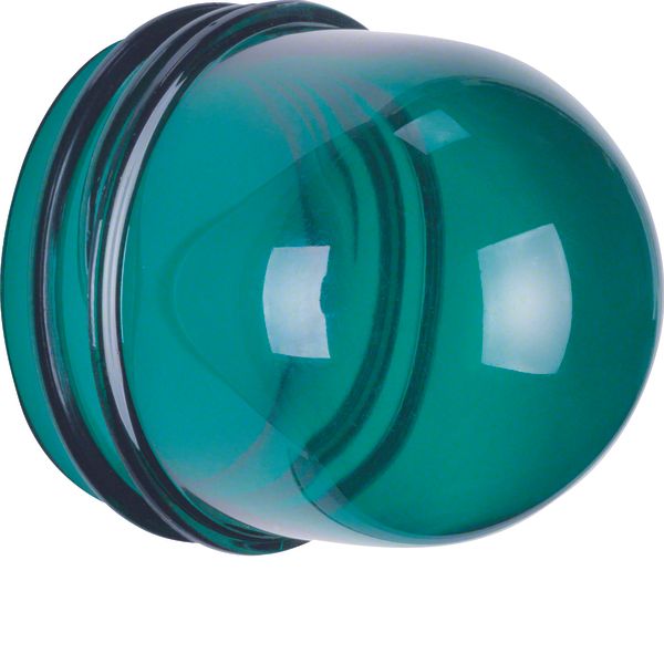 Cover, high, for pilot lamp E14, light control, green, trans. image 1