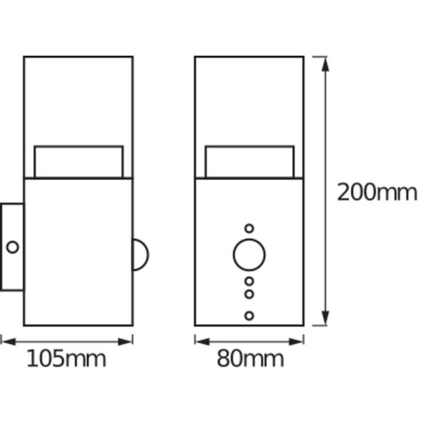 ENDURA STYLE CRYSTAL Wall Sensor 4.9W image 3