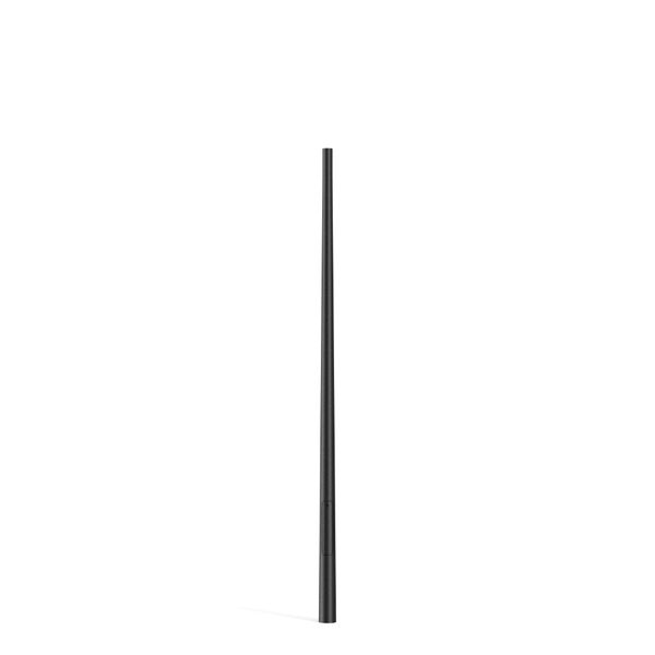 Steel pole D 134 H 3500 d 76 colour: anthracite image 2