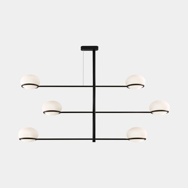 Pendant Coco Chandelier E14 42W Black image 1