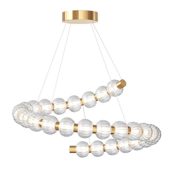 Modern Amulet Pendant lamp Gold image 1