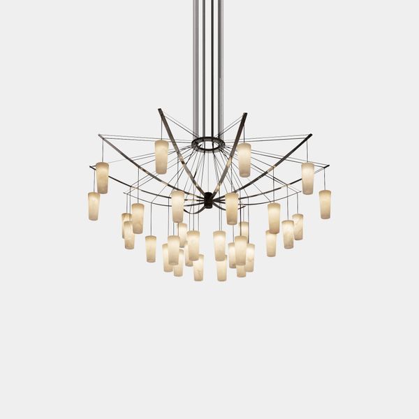 Pendant Catenaria Chandelier LED LED 101.7;101.7W 17400lm 3000K Chrome image 1