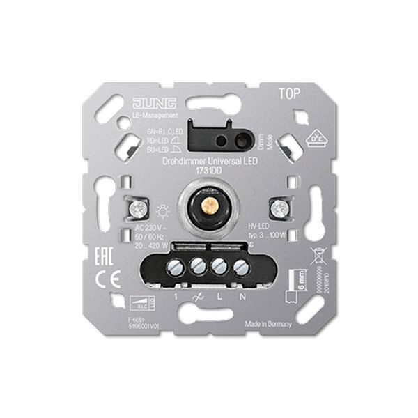 Dimmer Insert,Rotdim,3-400W,20-420V image 5