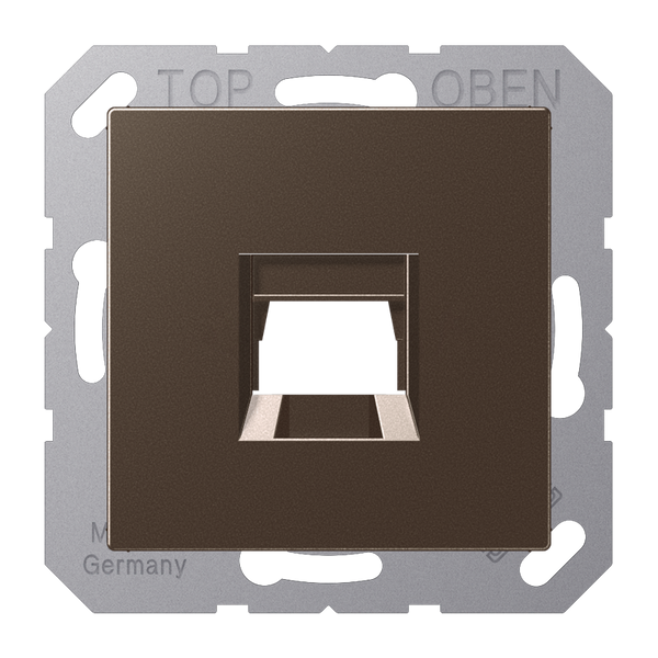 Centre plate for MJ f. 1 socket A1569-1WEMO image 1