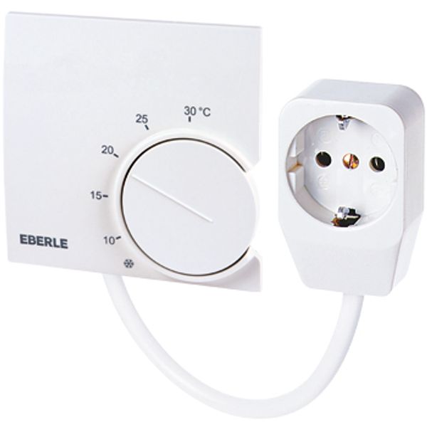 Room controller, 5-30C, AC 230V, 1NC, 3..16 A, with 1.8 m cable image 2