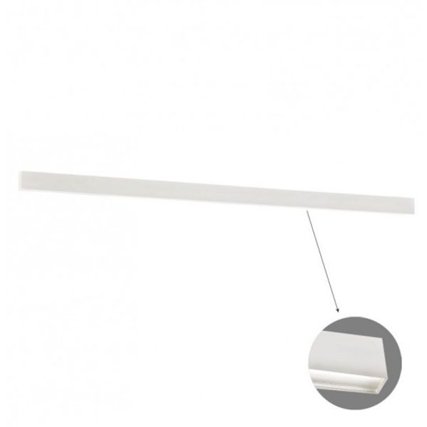 Linear Ceiling L3100 3000K White Microprismatic Di image 1