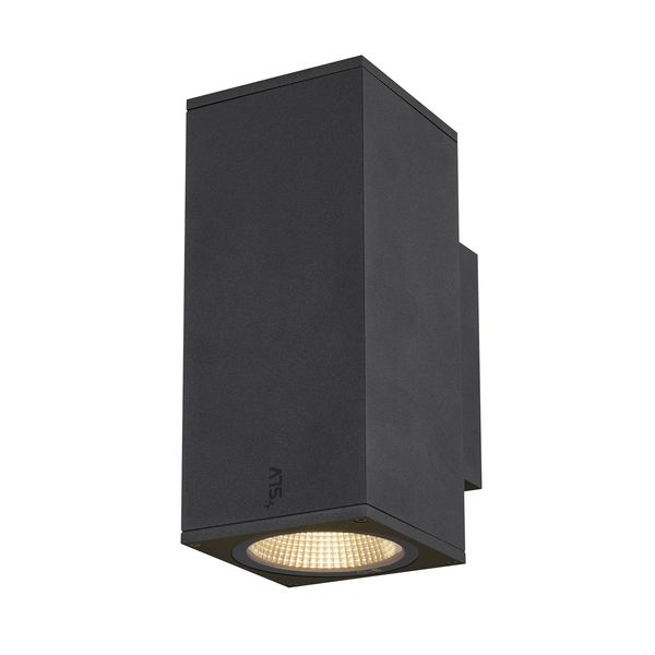 ENOLA UP/DOWN SQ M 19W 3000/4000K 230V LED IP65 anthracite image 1