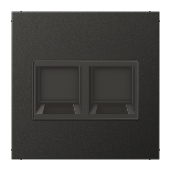 Centre plate for MJ f. 2 sockets AL1969-2WEAN image 1