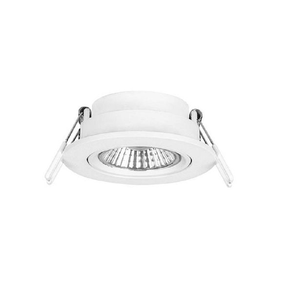 Downlight slim 200-240V  6W 3000K 400Lm 36Deg Dim white image 1