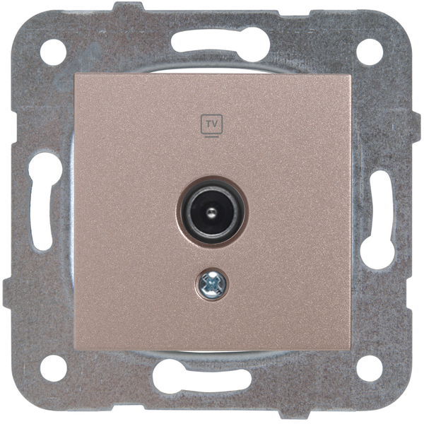 Karre Plus-Arkedia Bronze TV Socket Terminated image 1