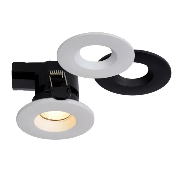 BINKY LED RecessedSpot 6.5W O8.8cm Black/White image 1