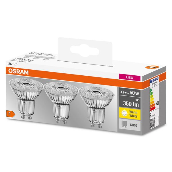 LED BASE PAR16 50 36 ° 4.3 W/2700 K GU10 image 3