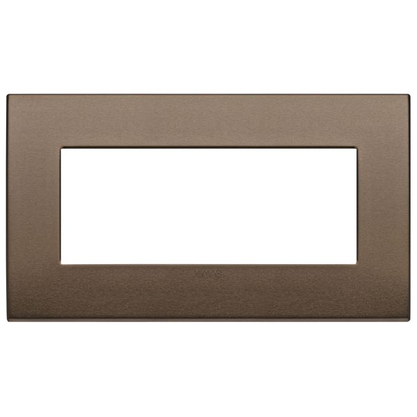 Classic plate 5M BS alu dark bronze image 1