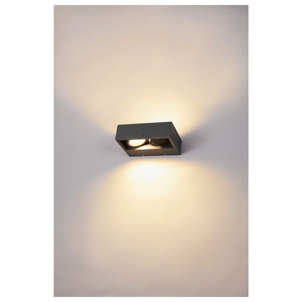 ESKINA FRAME WL double, Wall-mounted light anthracite 27W 2200/2400lm 3000/4000K CRI80 95° image 4