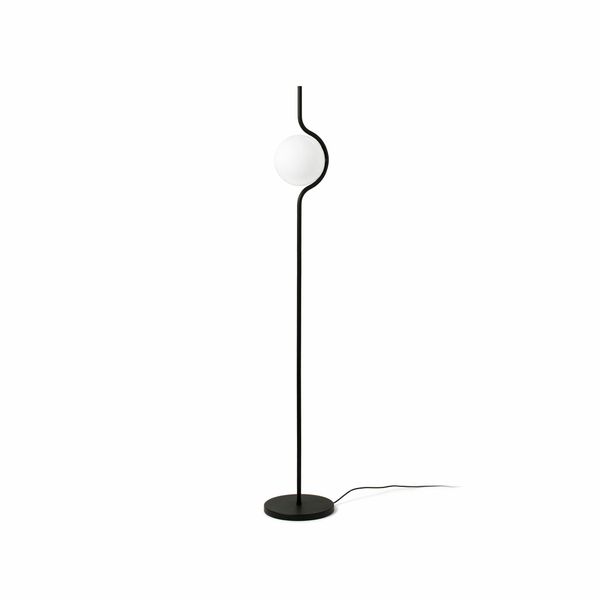 LE VITA FLOOR LAMP BLACK LED 6W 2700K image 1