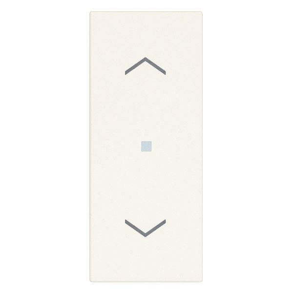 Axial button 1M arrow symbol white image 1