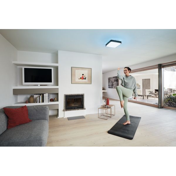 Smart+ Orbis Ceiling Black 350mm TW image 12