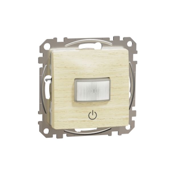 Motion sensor, Sedna Design & Elements, 160°, 10A, Wood Birch image 3