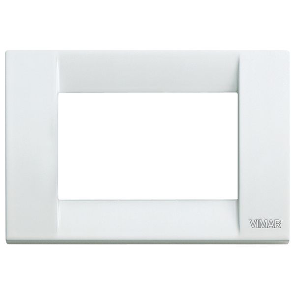 Classica plate 3M metal white image 1