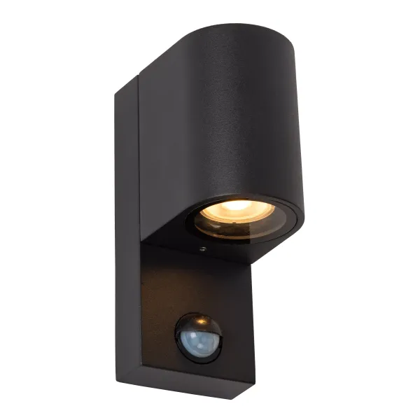 ZARO IR Wall spotlig. Outd.-Black-1xGU10-7W-IP65 image 1