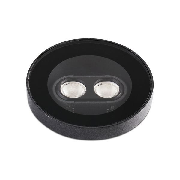 TRAS RECESSED BLACK ADJUSTABLE 4W 3000K 13° image 1