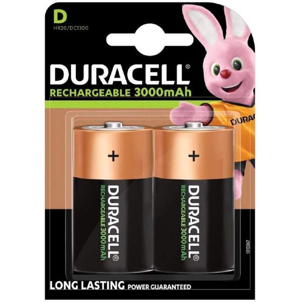 DURACELL HR20 D 3000mAh BL2 image 1