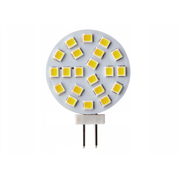 LED Bulb G4 1.8W 12V 9LED WW 30mm image 1