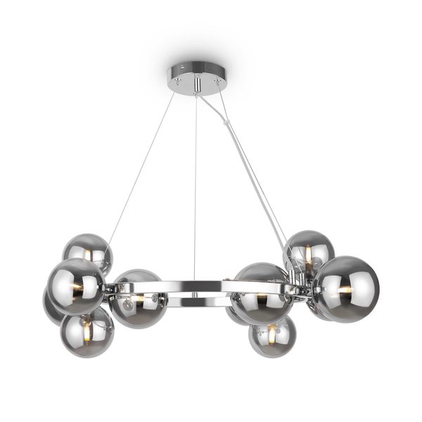 Modern Dallas Pendant lamp Chrome image 1