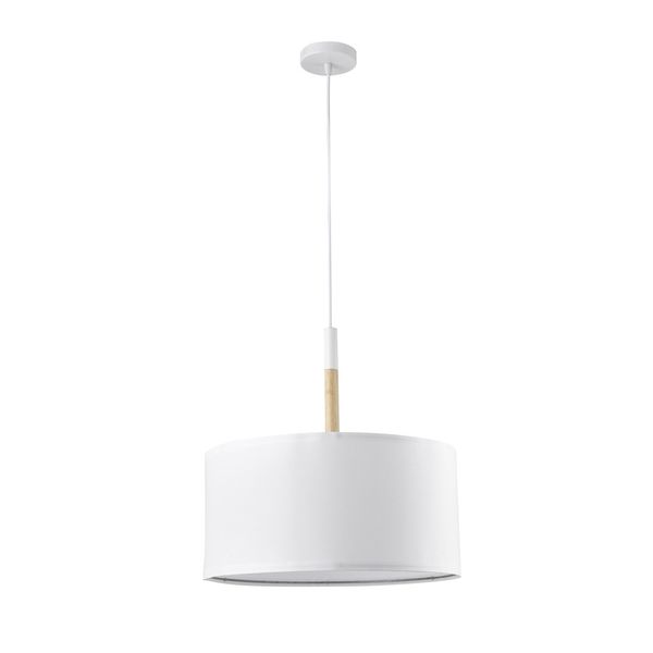 Olivia Pendant Lamp 1xE27 White image 1