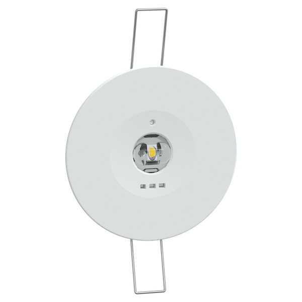 Emergency luminaire, Exiway Smartbeam, EPC, 216 V DC-230 V AC, IP20-42, 200 lm, M-NM, recessed model image 5