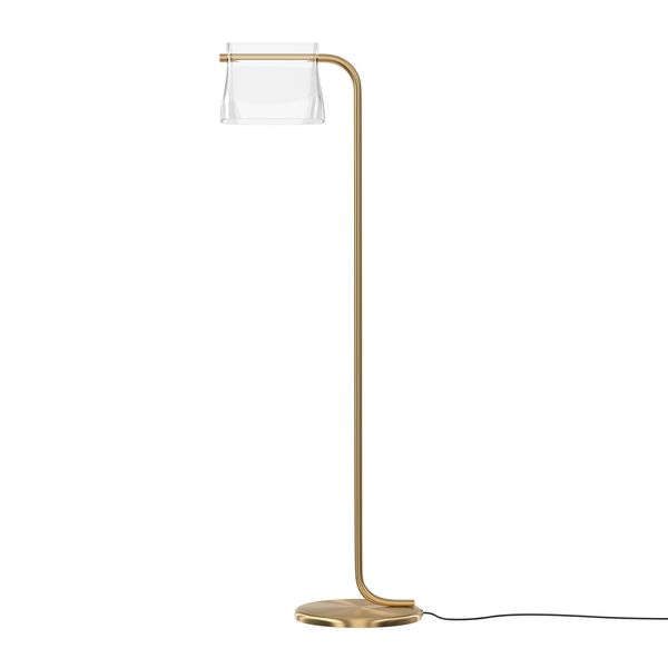 Modern Cabaret Floor lamp Brass image 1