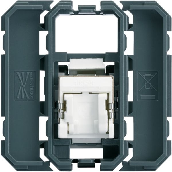 GALLERY SOCKET RJ45 Cat5e FTP 1&2 ST. image 1