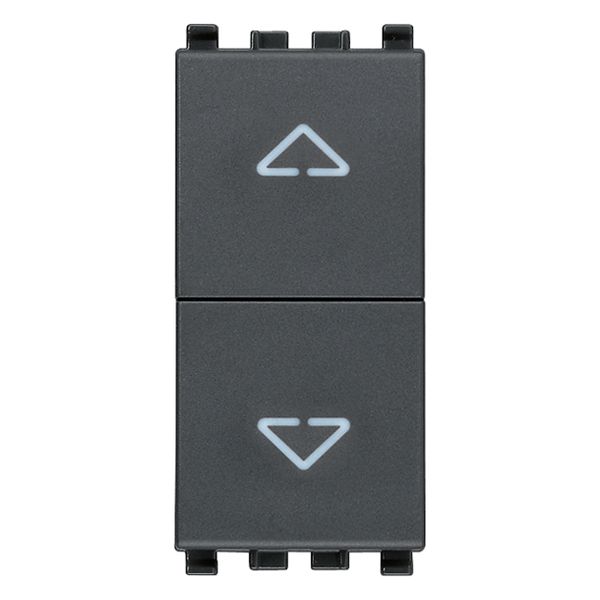 2P 10AX 2-way switch grey image 1