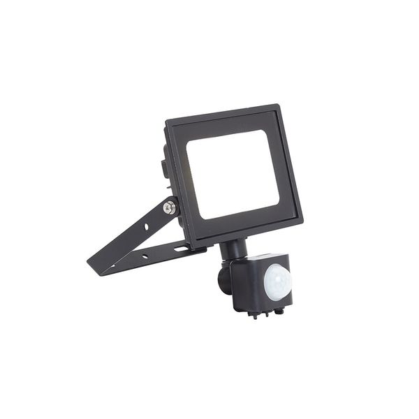 Eden Floodlight 10W PIR Warm White image 1