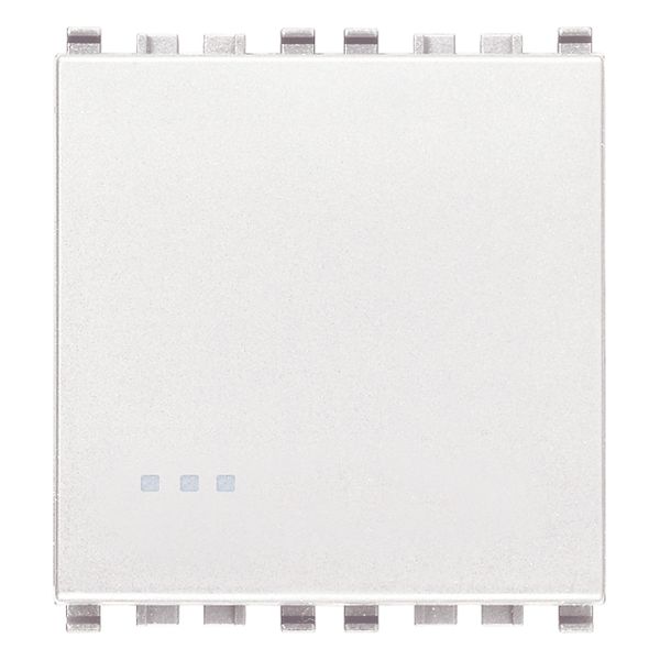 1P 10AX 2-way switch 2M screwless white image 1