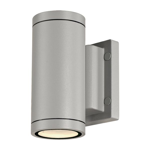 NEW MYRA UP/DOWN wall lamp, GU10 max.2x35W, IP55, silvergrey image 4